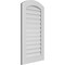 Ekena Millwork Arch Top Surface Mount PVC Gable Vent: Non-Functional, w/ 3-1/2"W x 1"P Standard Frame, 22"W x 38"H GVPAR22X3801SN - alternate 4